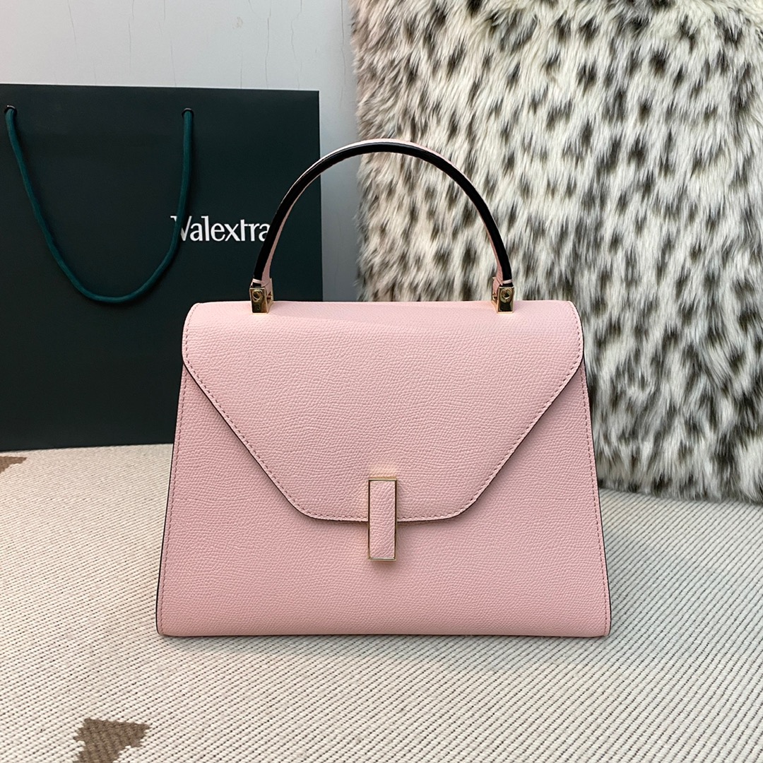[TOP] VALEXTRA lside Bag 26x20x12cm - Pink - 711 Luxury