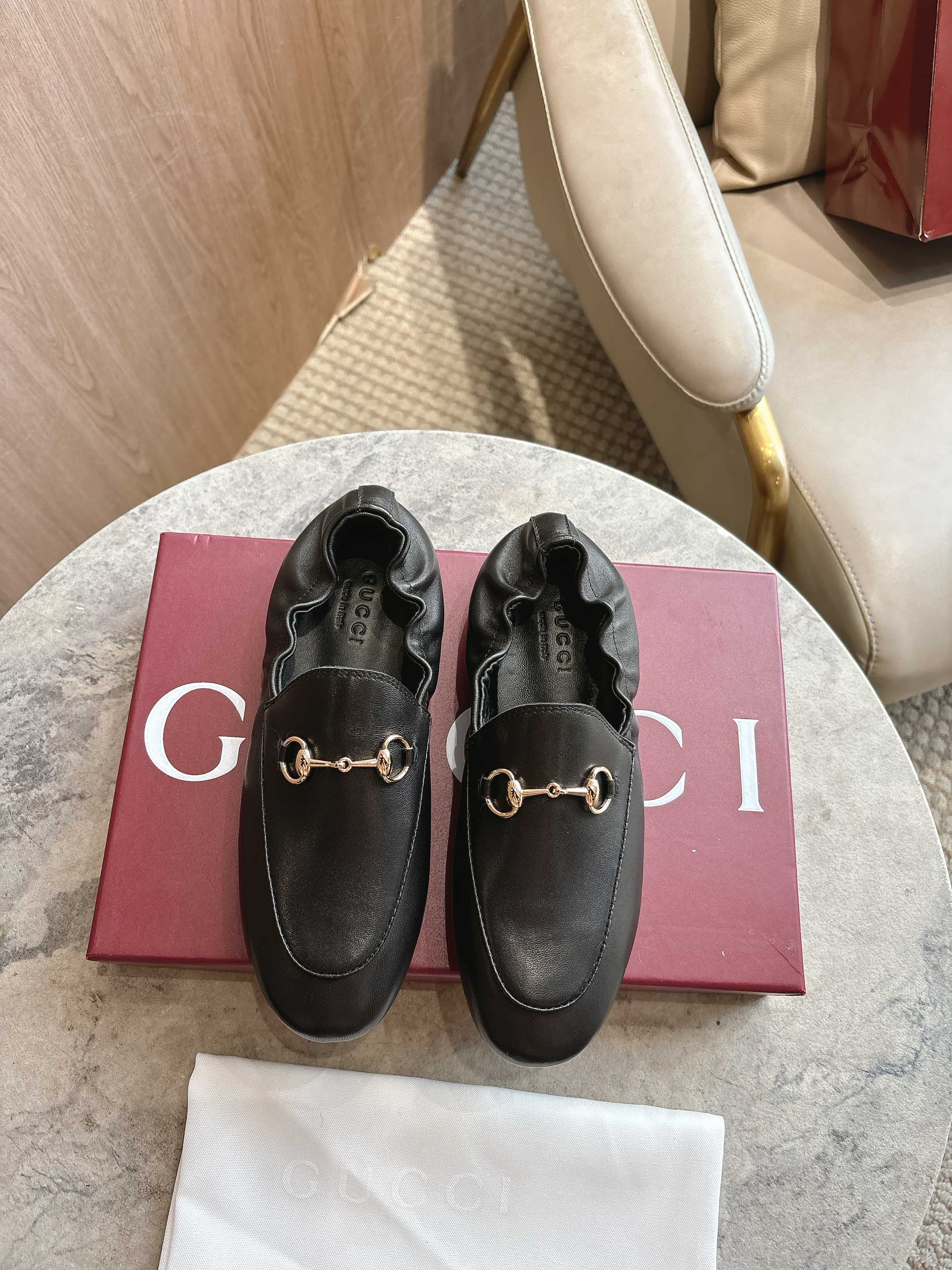 [TOP] GUCCI Loafers - Black - 711 Luxury