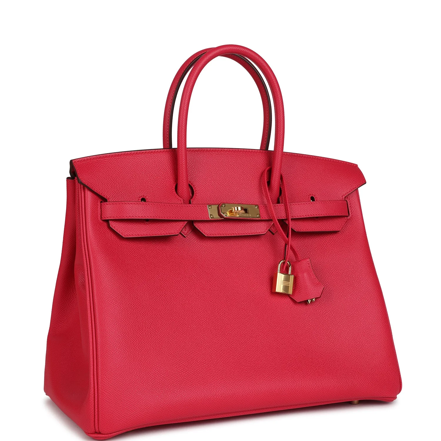 Hermes BirkinRose Extreme Epsom Gold Hardware