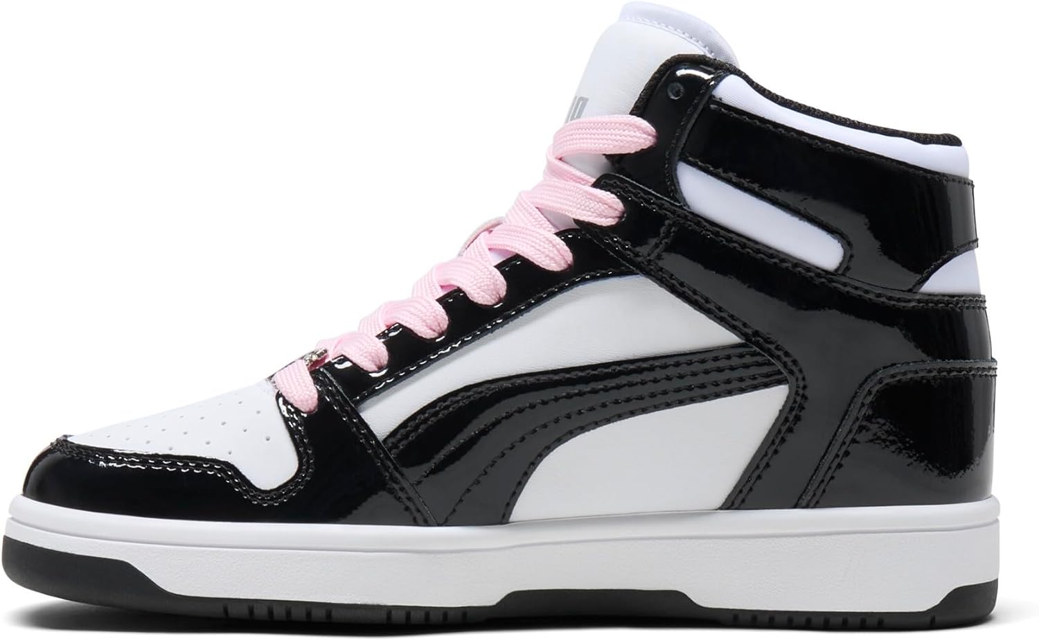 PUMA Boys' Rebound Layup Mid Sneakers