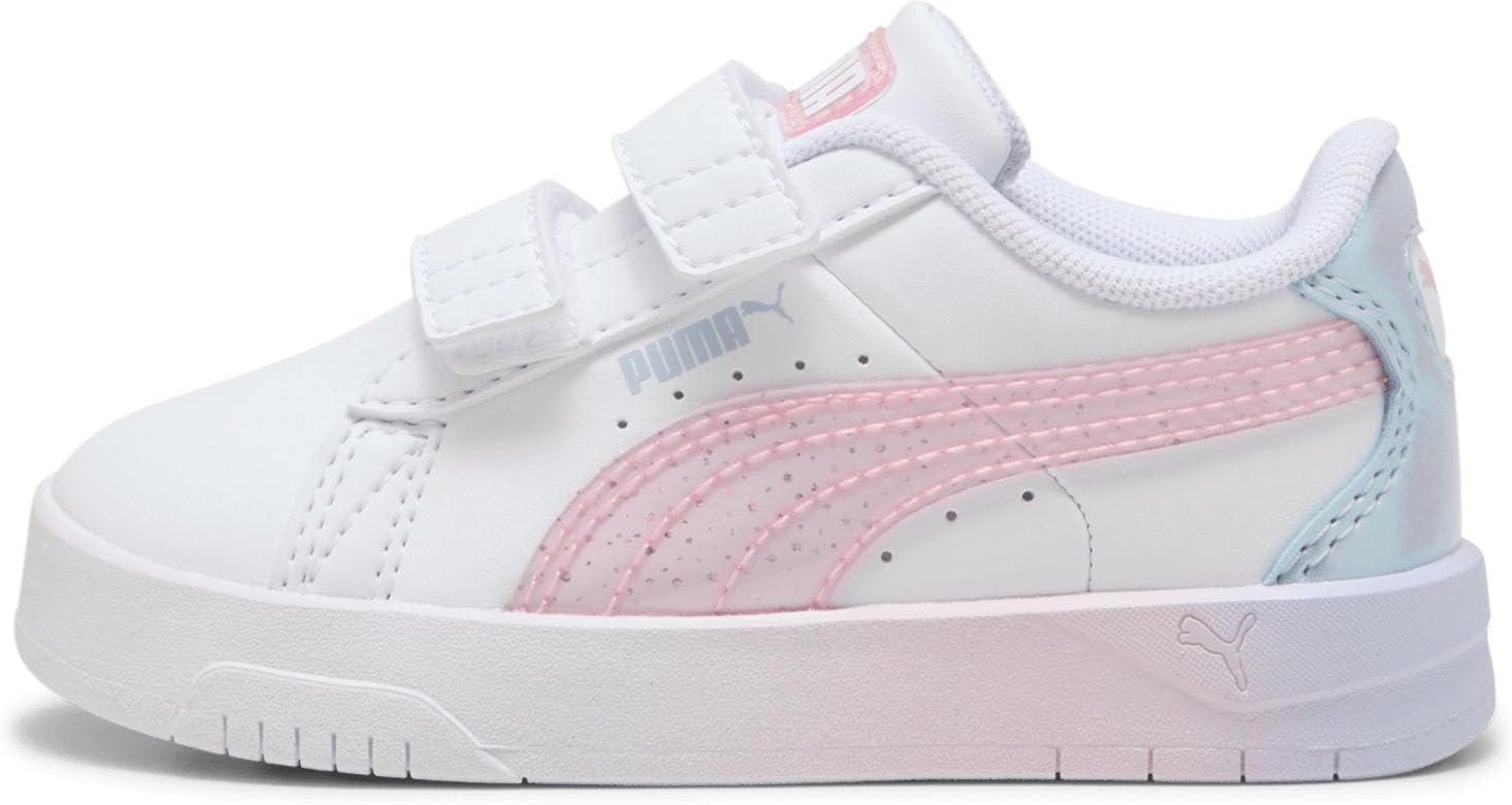 PUMA Kids Girls Jada Classic V Slip On Sneakers Shoes Casual - White
