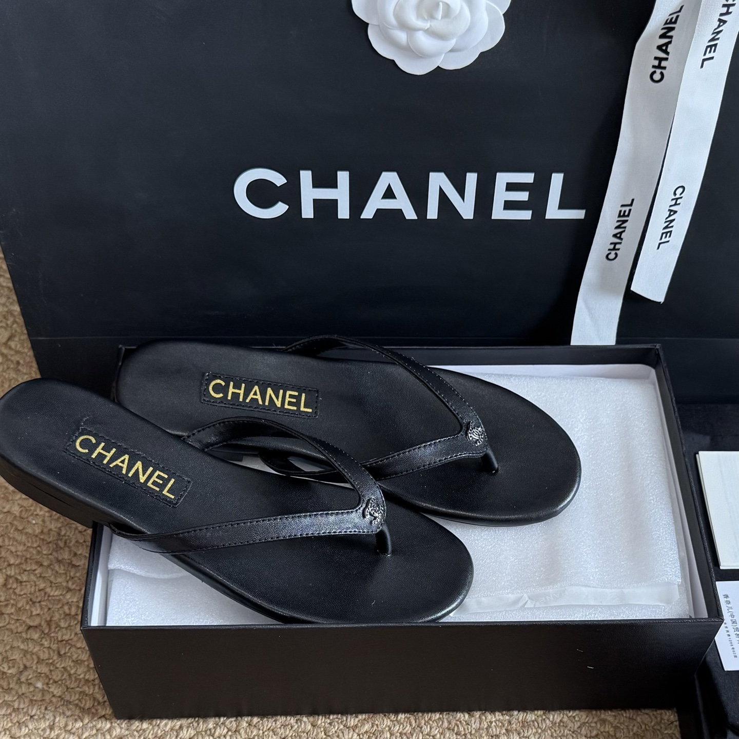 [TOP] CHANEL Slippers - Black - 711 Luxury
