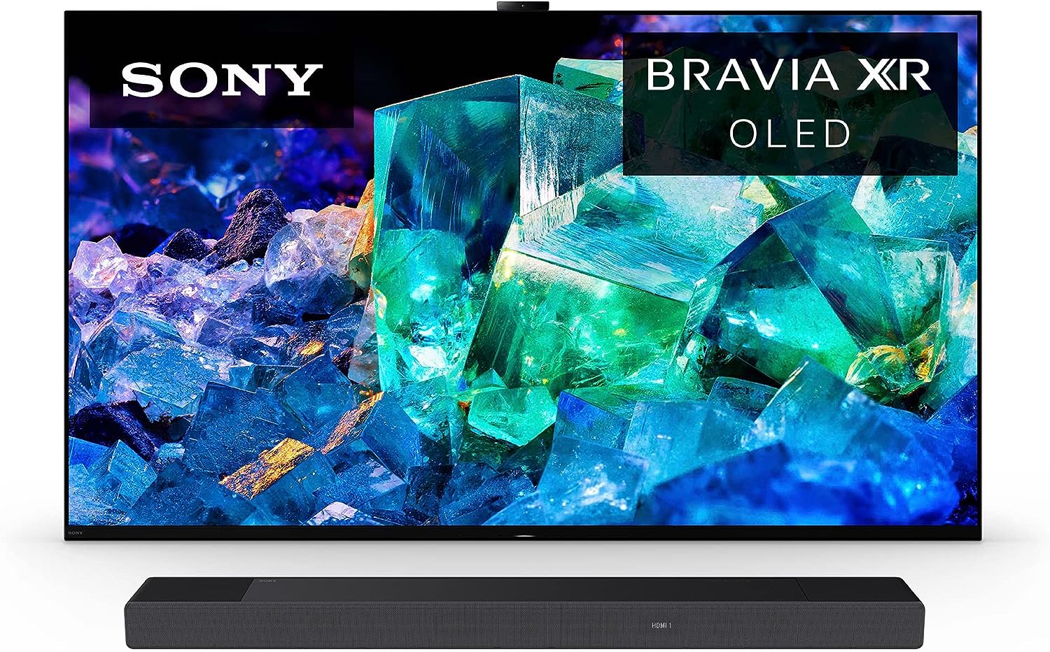 Sony 55 Inch 4K Ultra HD TV A95K Series: BRAVIA XR OLED Smart Google TV with Dolby Vision HDR,Bluetooth, Wi-Fi, USB, Ethernet, HDMI and Exclusive Features for The Playstation- 5 XR55A95K- 2022 Model