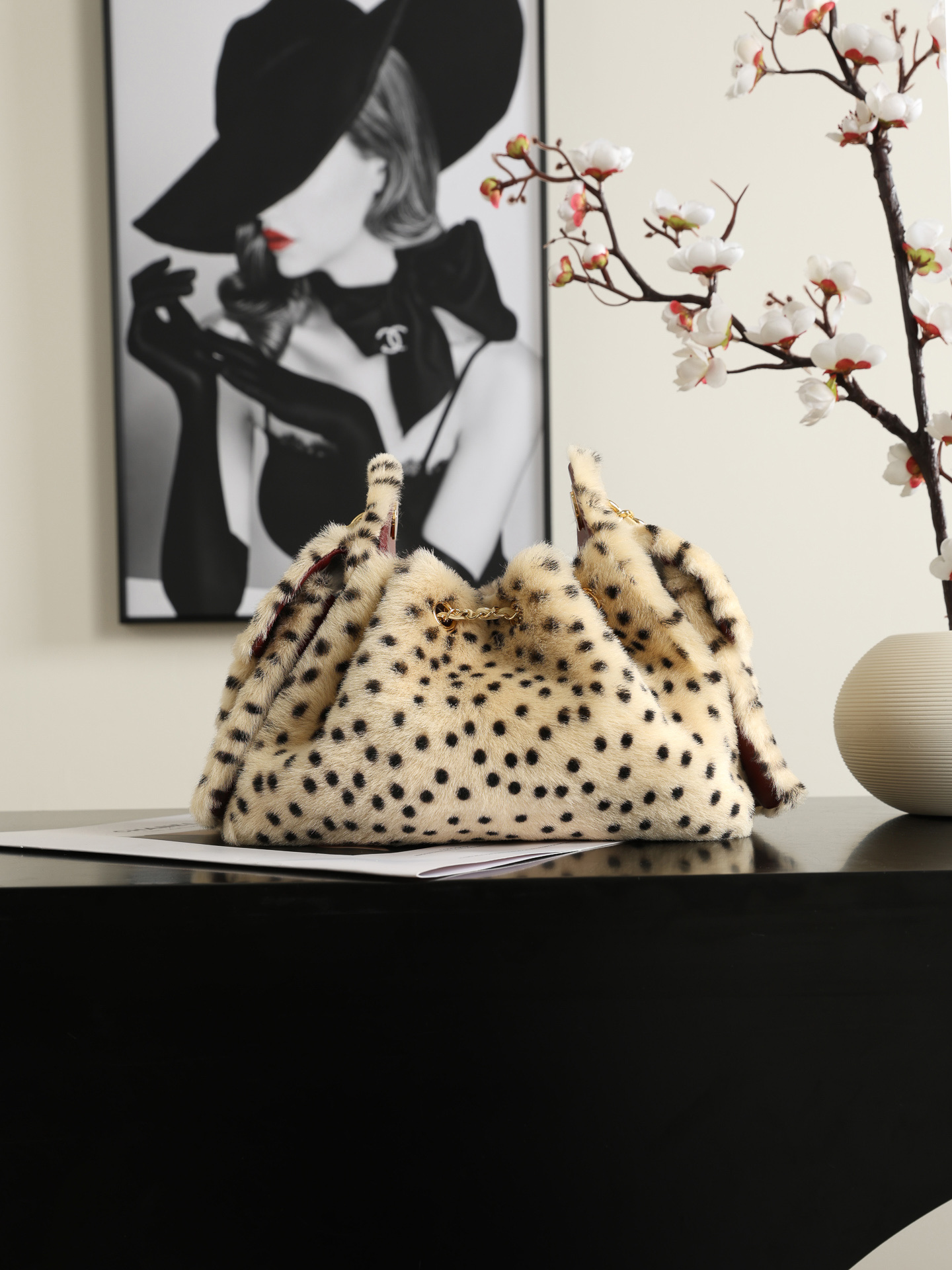 [TOP] CHANEL 25 Hobo Mini Shopping Bag 21*22*11 cm - Beige - 711 Luxury