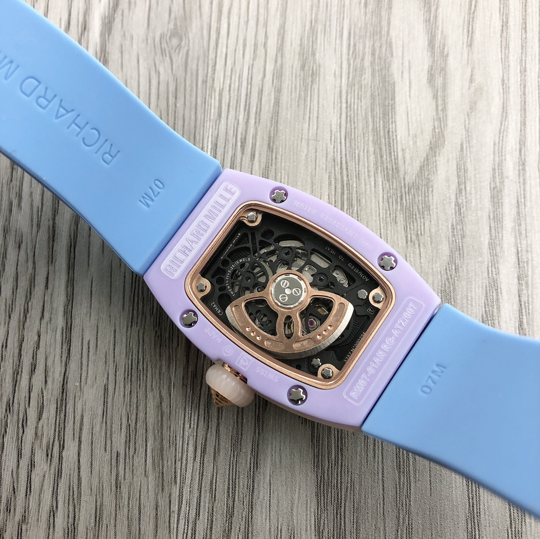 [TOP] Richard Mille RM-07 Watch - Blue - 711 Luxury