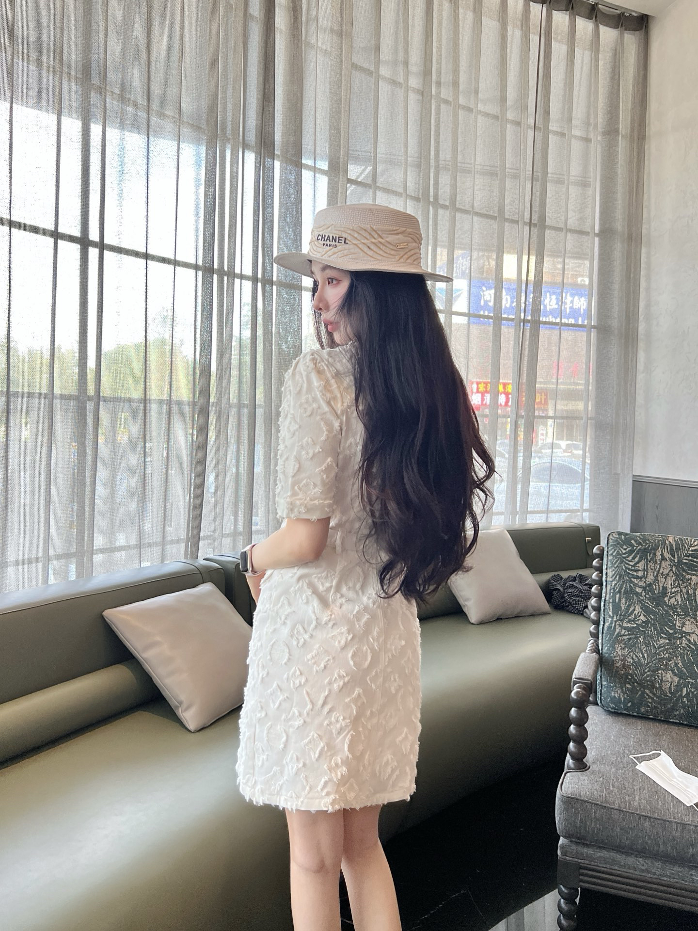 [TOP] Louis Vuitton LV  Dress - White