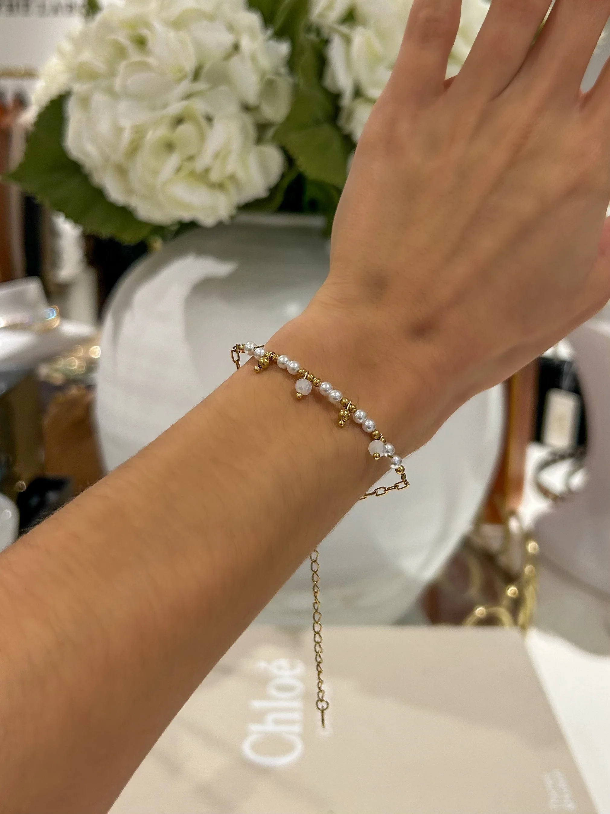 Gold Beaded Bracelets (12 Styles)