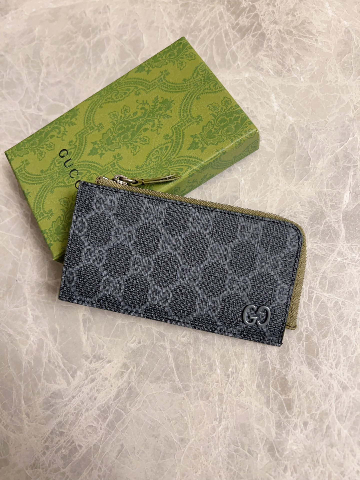 [TOP] GUCCI Wallet 13.5x 8cm - Black - 711 Luxury