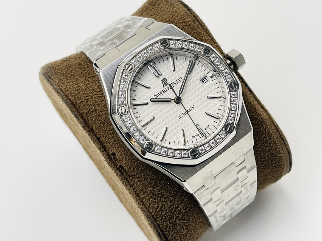 [TOP] Audemars Piguet Watch 37MM - White - 711 Luxury