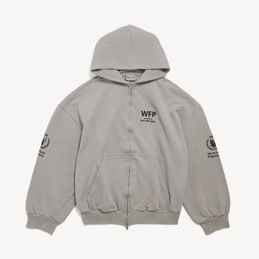 Balenciaga Clothing Balenciaga Wfp Regular Zip-up Hoodie #395425 View 2 | Nigo Office