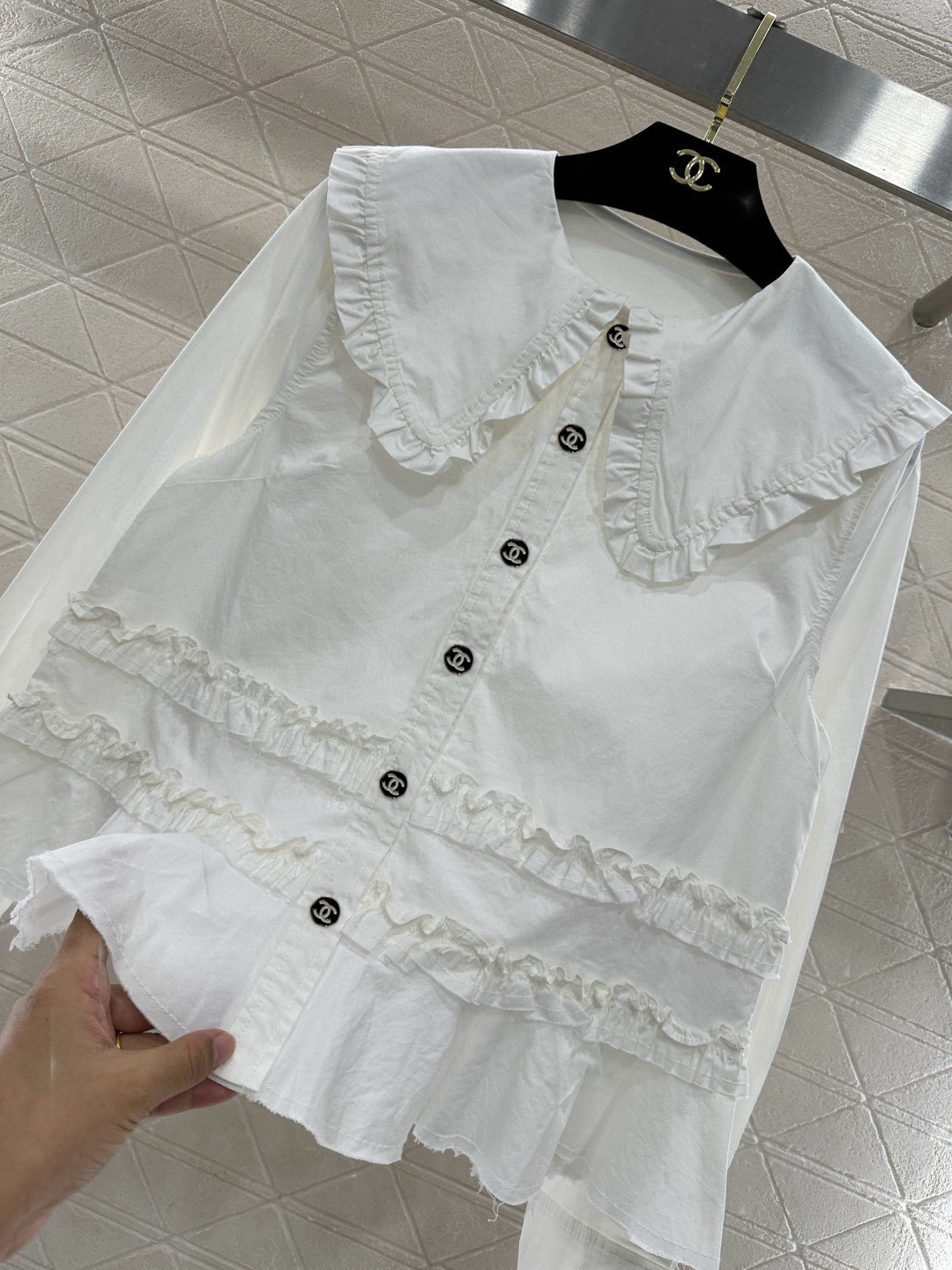 [TOP] CHANEL  Shirt - White