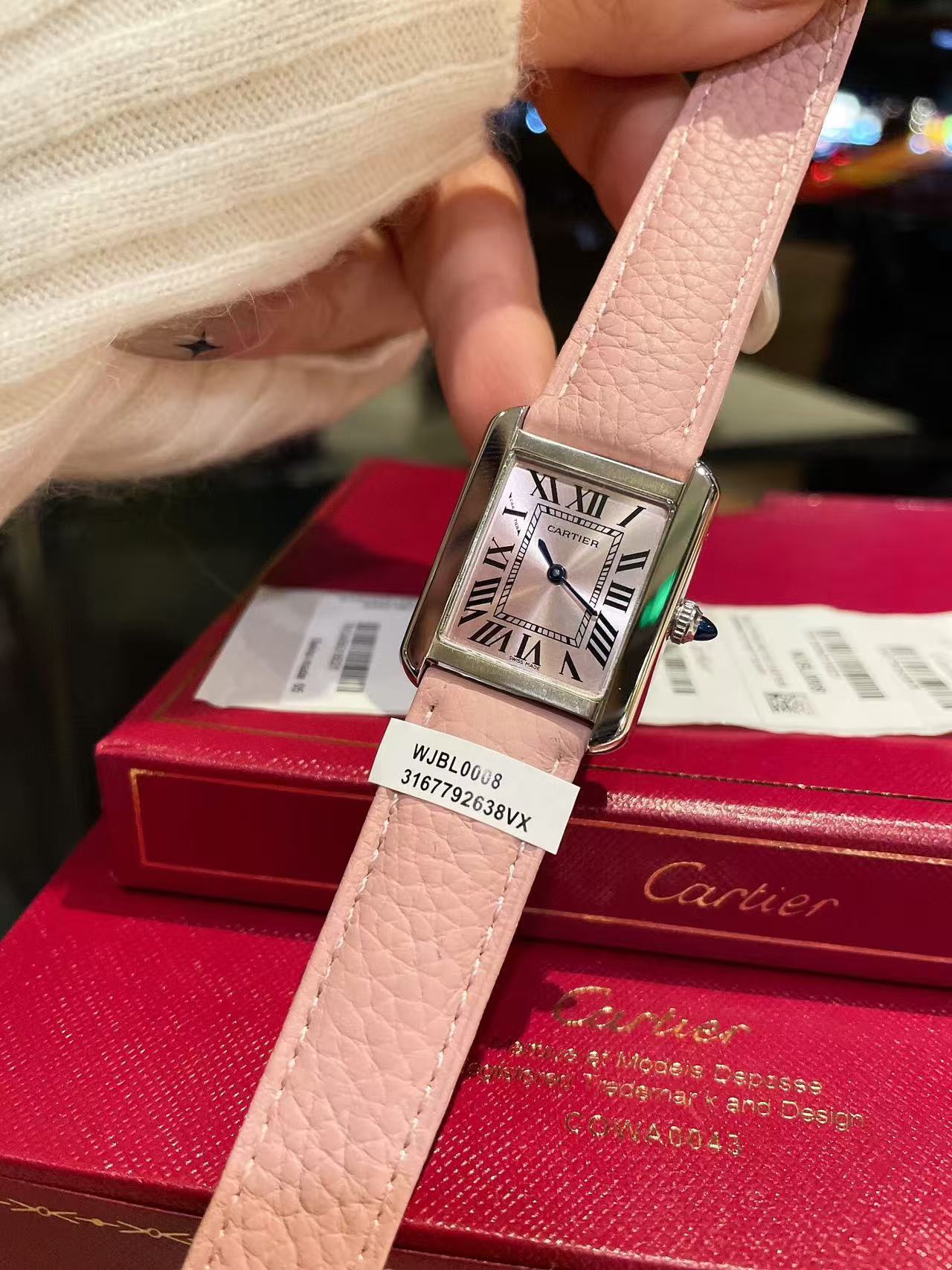 [TOP] Cartier Watch - Pink - 711 Luxury