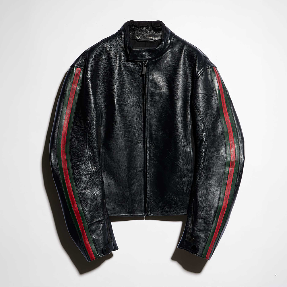 Gucci Racing Suit Leather Jacket #388807