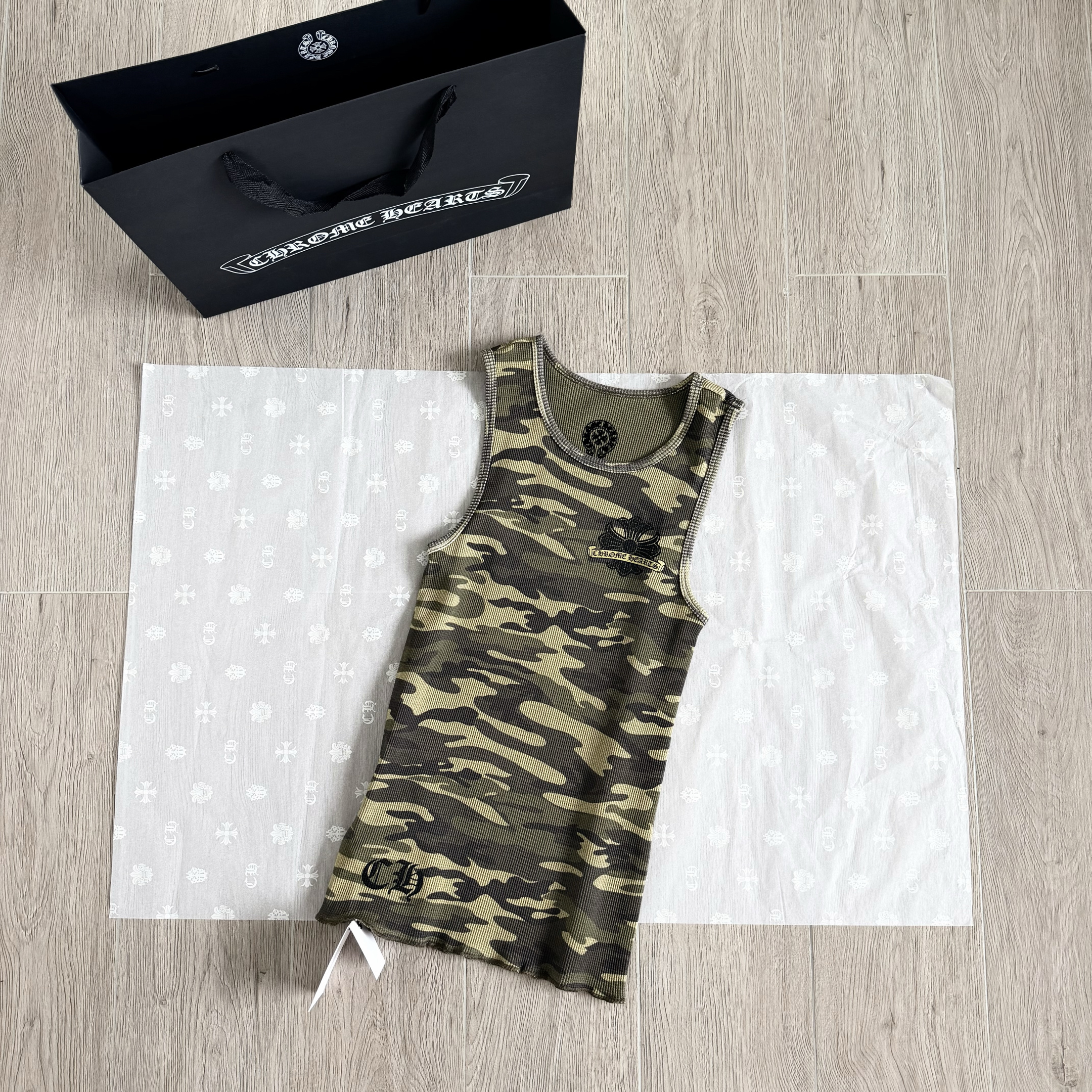 Chrome Hearts Thermal Warm Camouflage Vest #397043