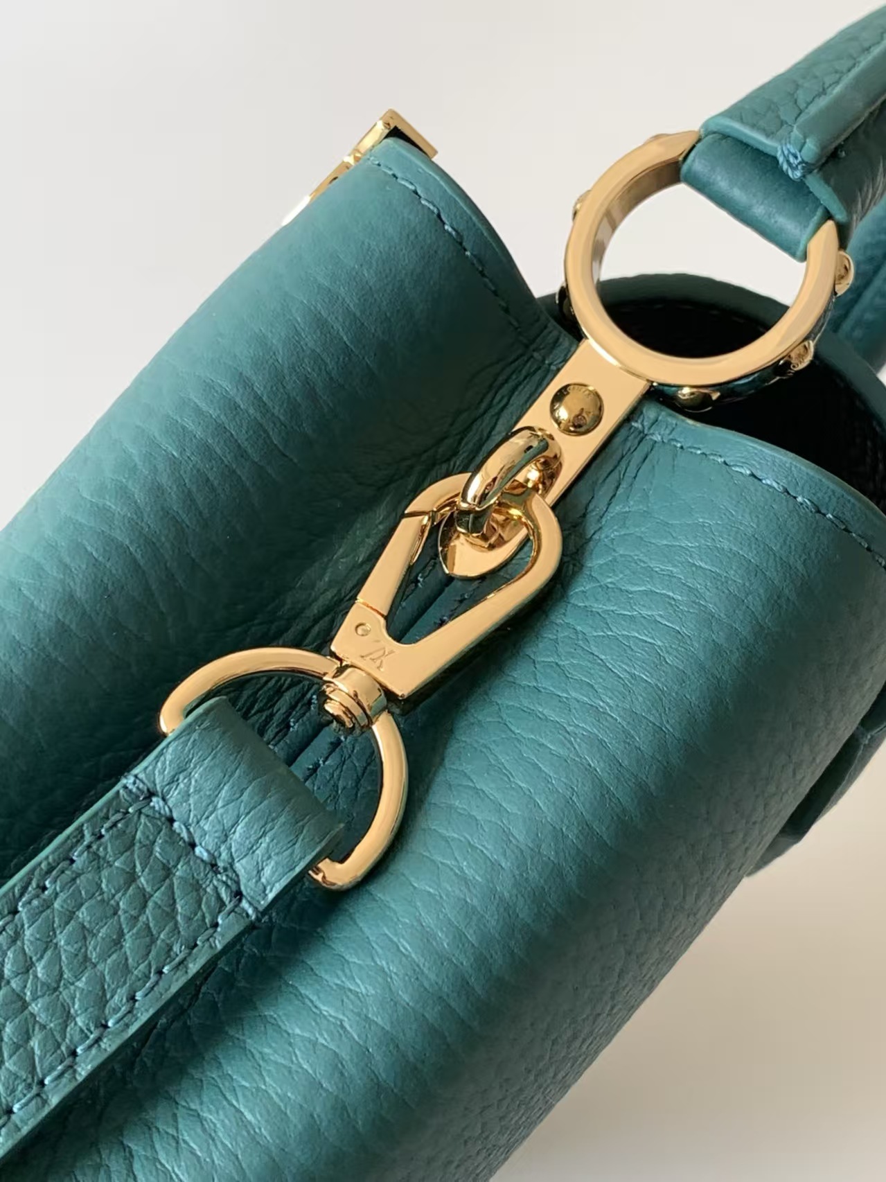 [TOP] Louis Vuitton LV Capucines Bag 21cm - Green