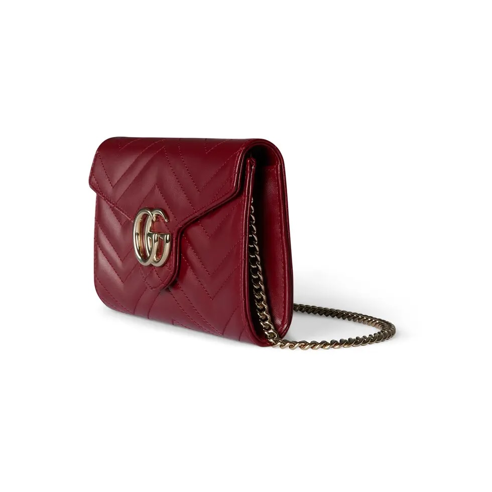 [TOP] GUCCI GG Marmont Bag 20 x 12 x 4 cm - Red - 711 Luxury