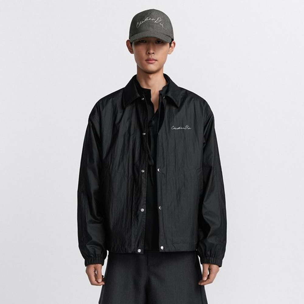 Dior black Clothing Dior Blouson Jacket in Black #288218 View 2 | Nigo Office
