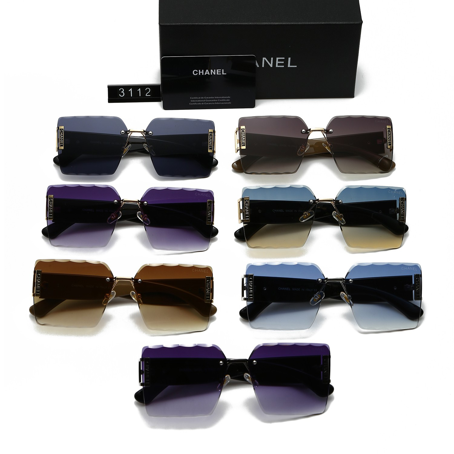 [TOP] CHANEL Sunglasses - 7 Color - 711 Luxury