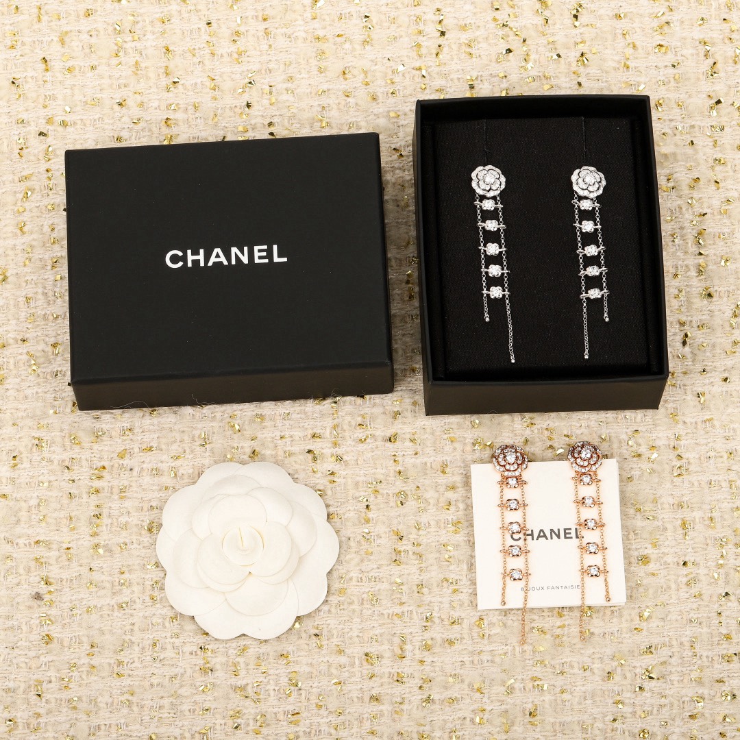 [TOP] CHANEL Earrings - 2 Color