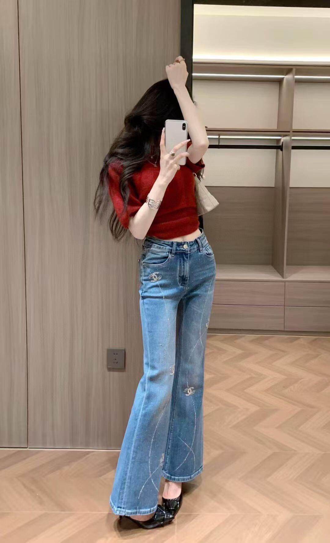 [TOP] CHANEL  Pants -Blue