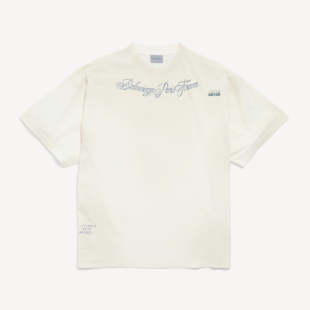 Balenciaga Classic Ink Large Fit T-shirt #389305
