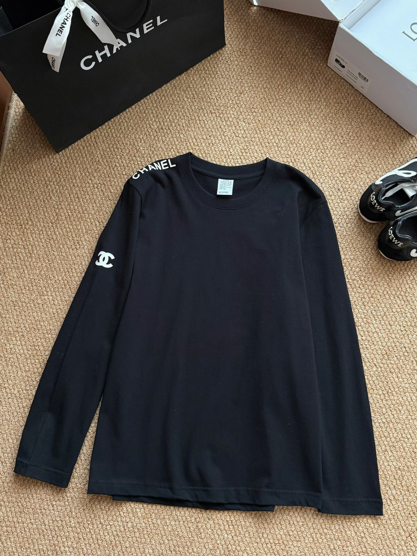 [TOP] CHANEL Long-Sleeve T-Shirt - 3 Color