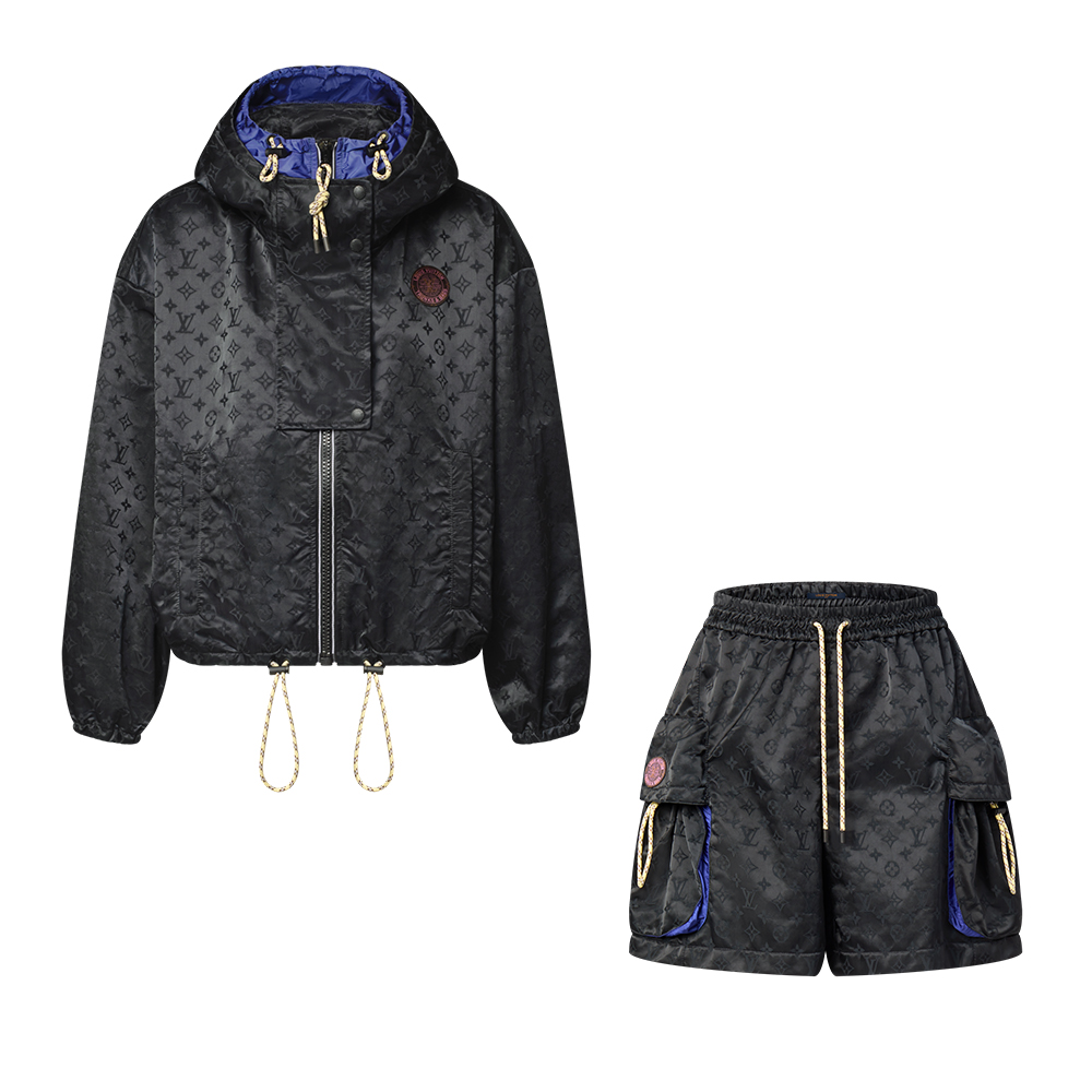 Louis Vuitton Clothing LOUIS VUITTON Packable Monogram Parka and Pocket Shorts #395092 | Nigo Office