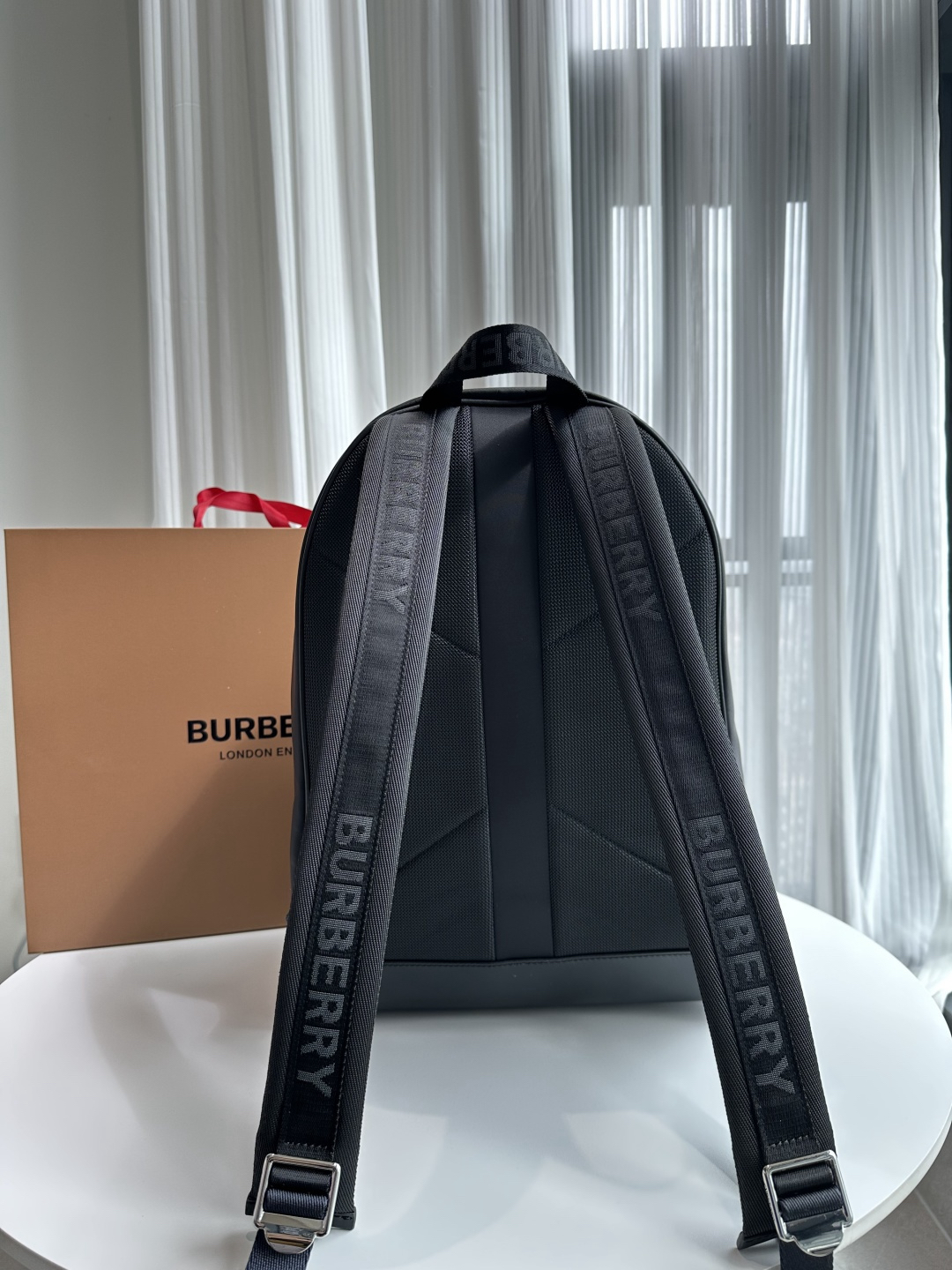 [TOP] BURBERRY Backpack 30.5x14.5x42.5cm - Black - 711 Luxury