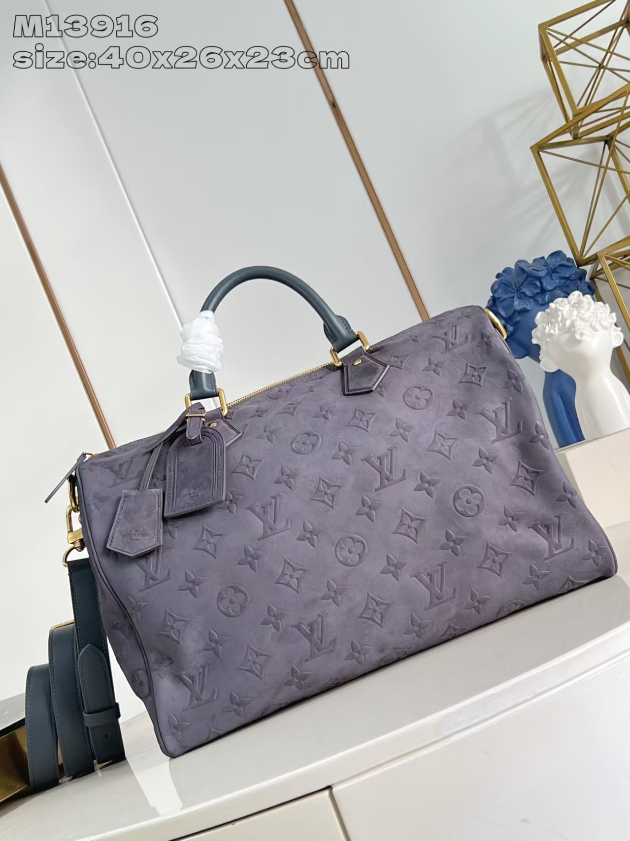 [TOP] Louis Vuitton LV  Speedy Bag 40-23-26 cm - Mushroom Gray - 711 Luxury