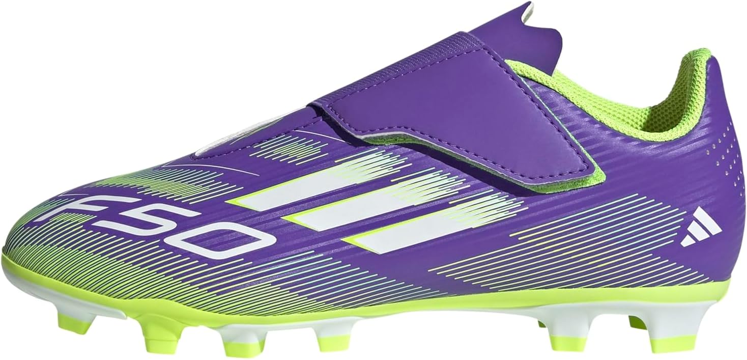 adidas Kids' F50 Club Hook & Loop Firm Ground/Multi Ground