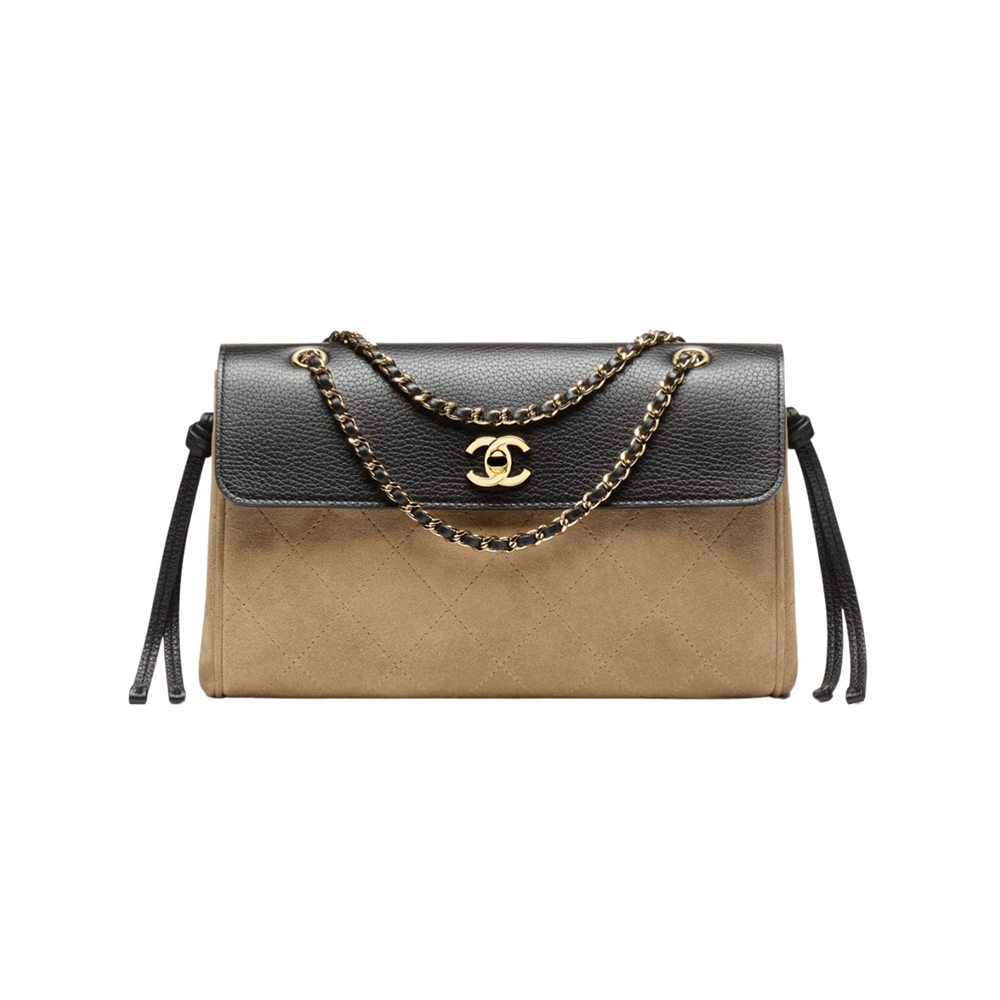 Chanel Bag Chanel Suede Mini Baguette Chain Bag#395356 | Nigo Office