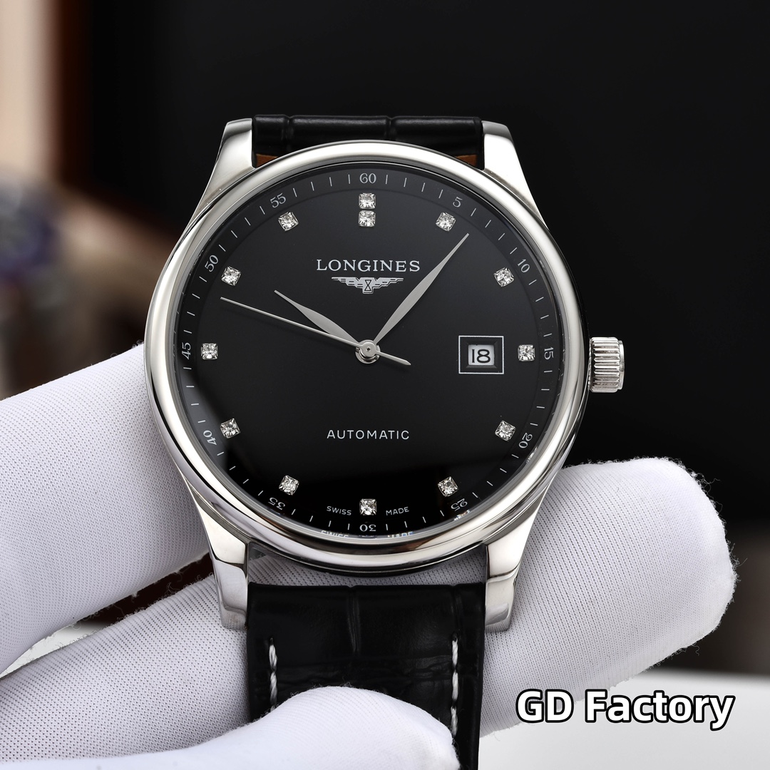[TOP] LONGINES Watch 40mm - Black - 711 Luxury