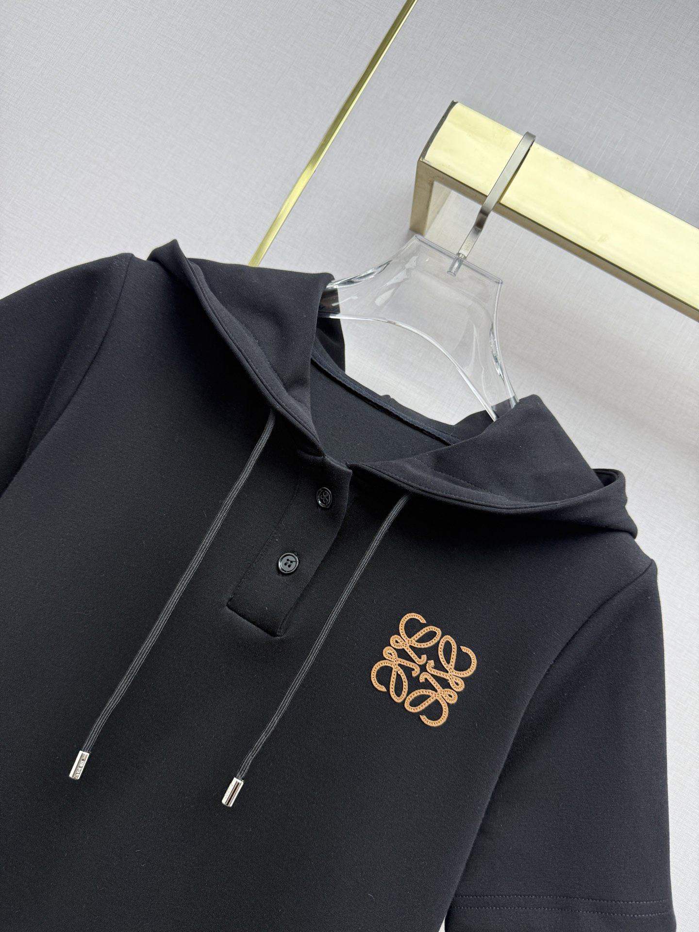 [TOP] LOEWE Top + Skirt Set - Black