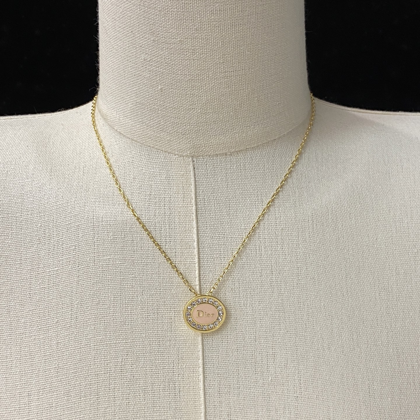 [TOP] Christian Dior Necklace - Gold - 711 Luxury