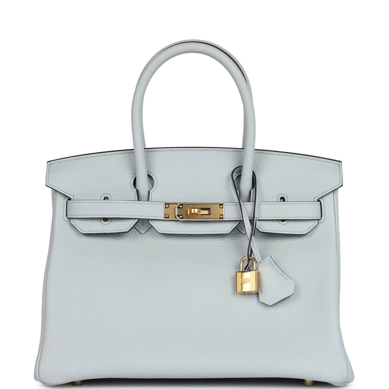 Hermes BirkinBleu Pale Togo Gold Hardware