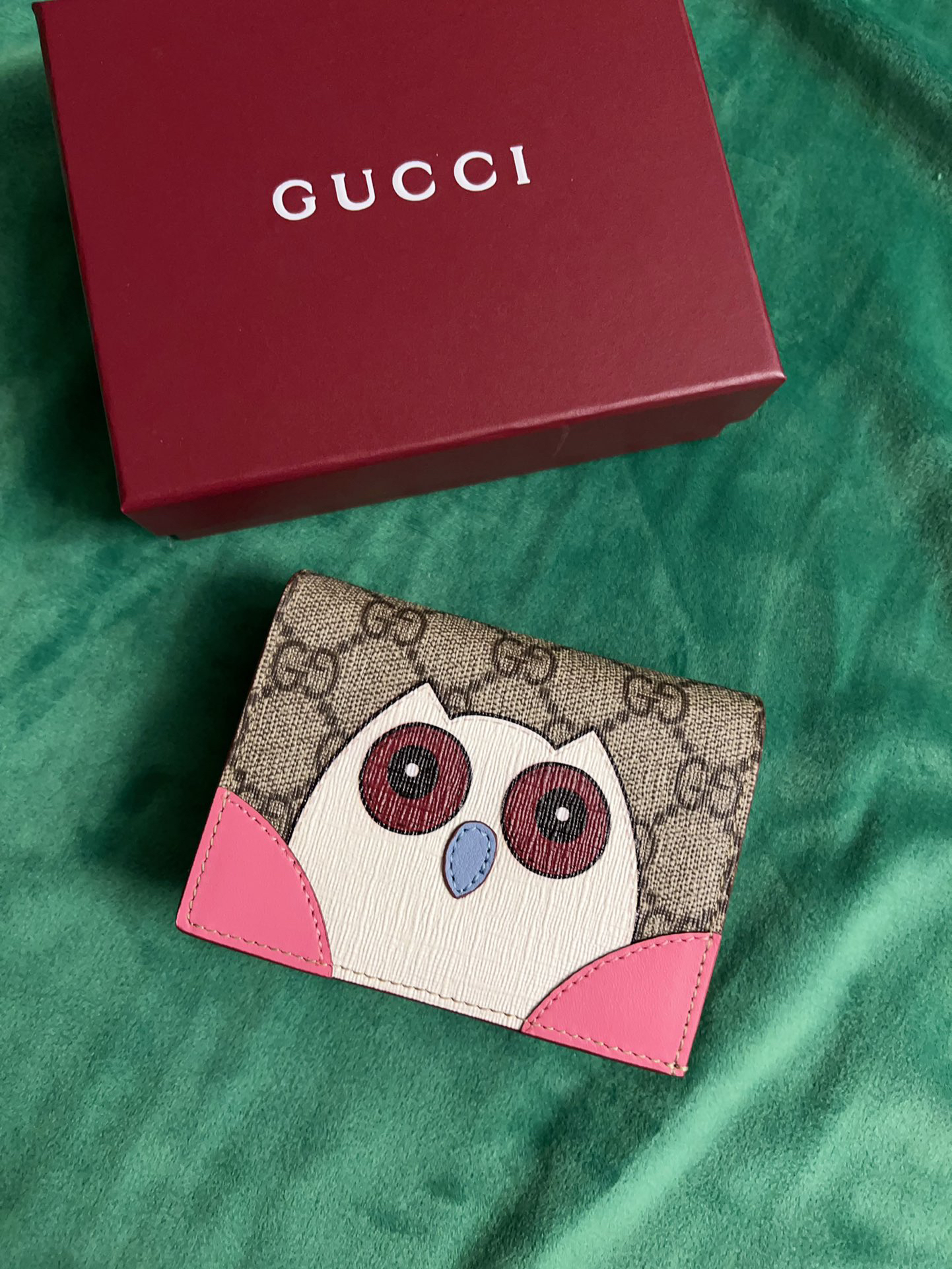 [TOP] GUCCI Card Pack 11x8x3cm - Brown - 711 Luxury