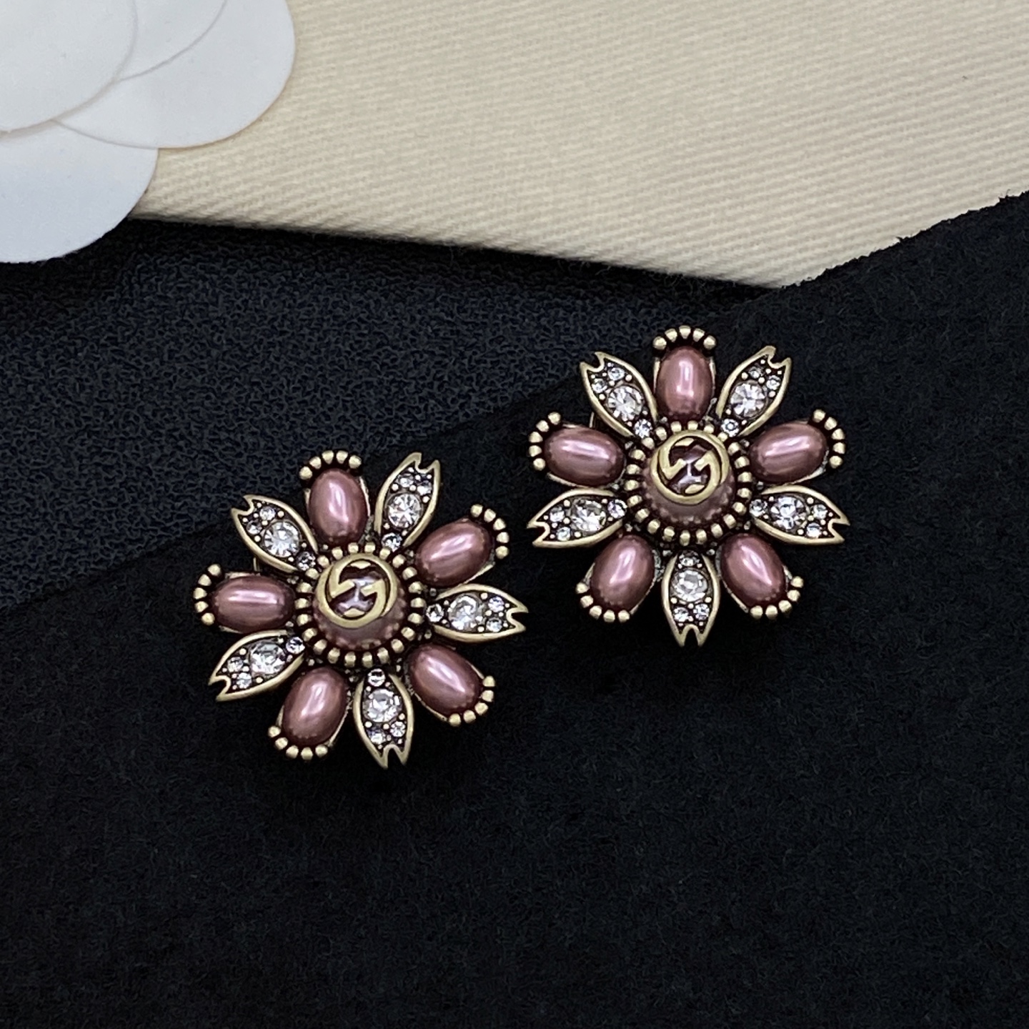 [TOP] GUCCI Earrings - Gold - 711 Luxury