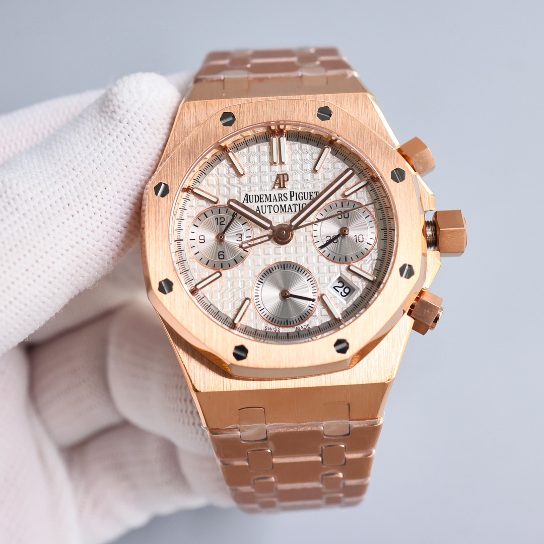 [TOP] Audemars Piguet Watch  - Rose Gold - 711 Luxury