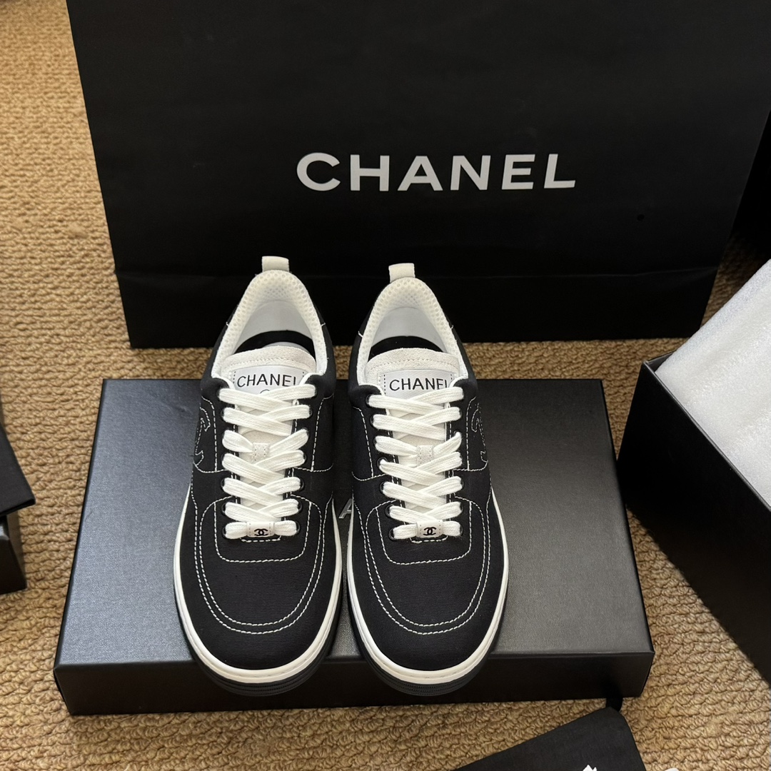[TOP] CHANEL Sneakers - Black - 711 Luxury