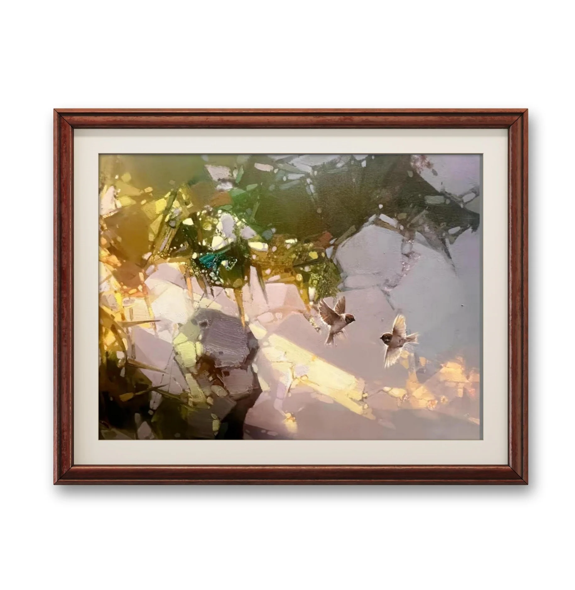 The leap between light and shadow