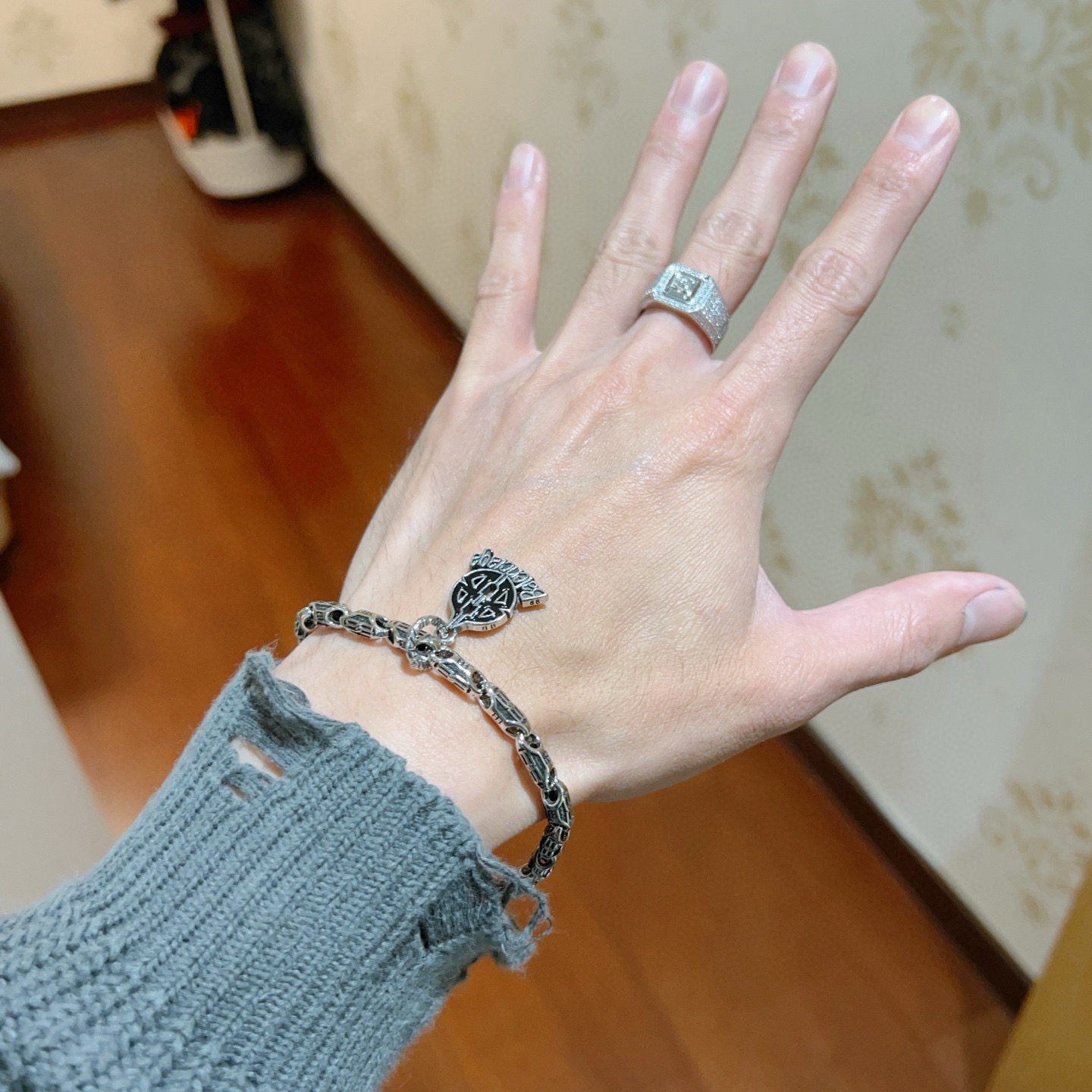 [TOP] BALENCIAGA Bracelet - Sliver