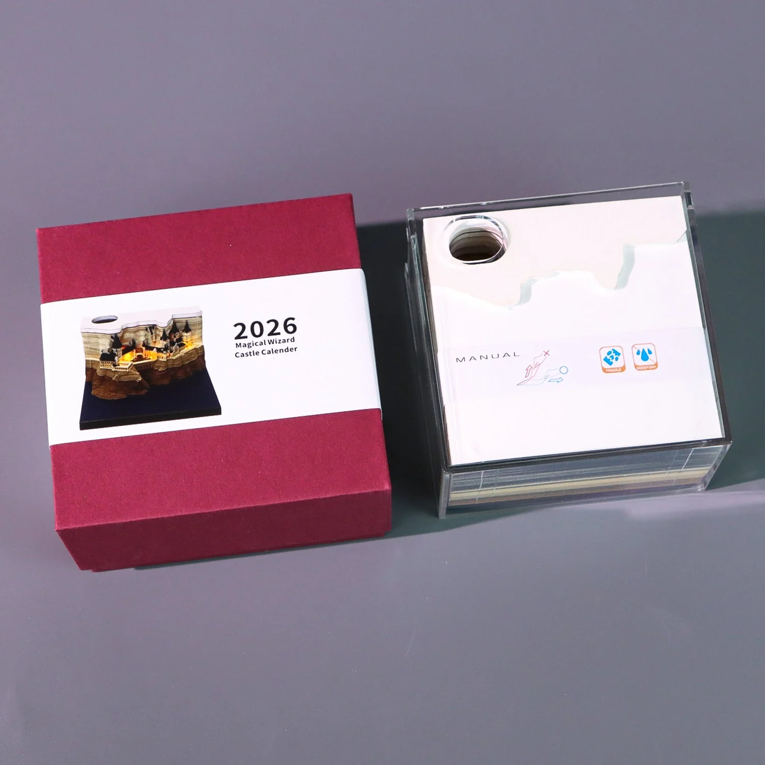 3D Calendar 2026 - Magic Castle