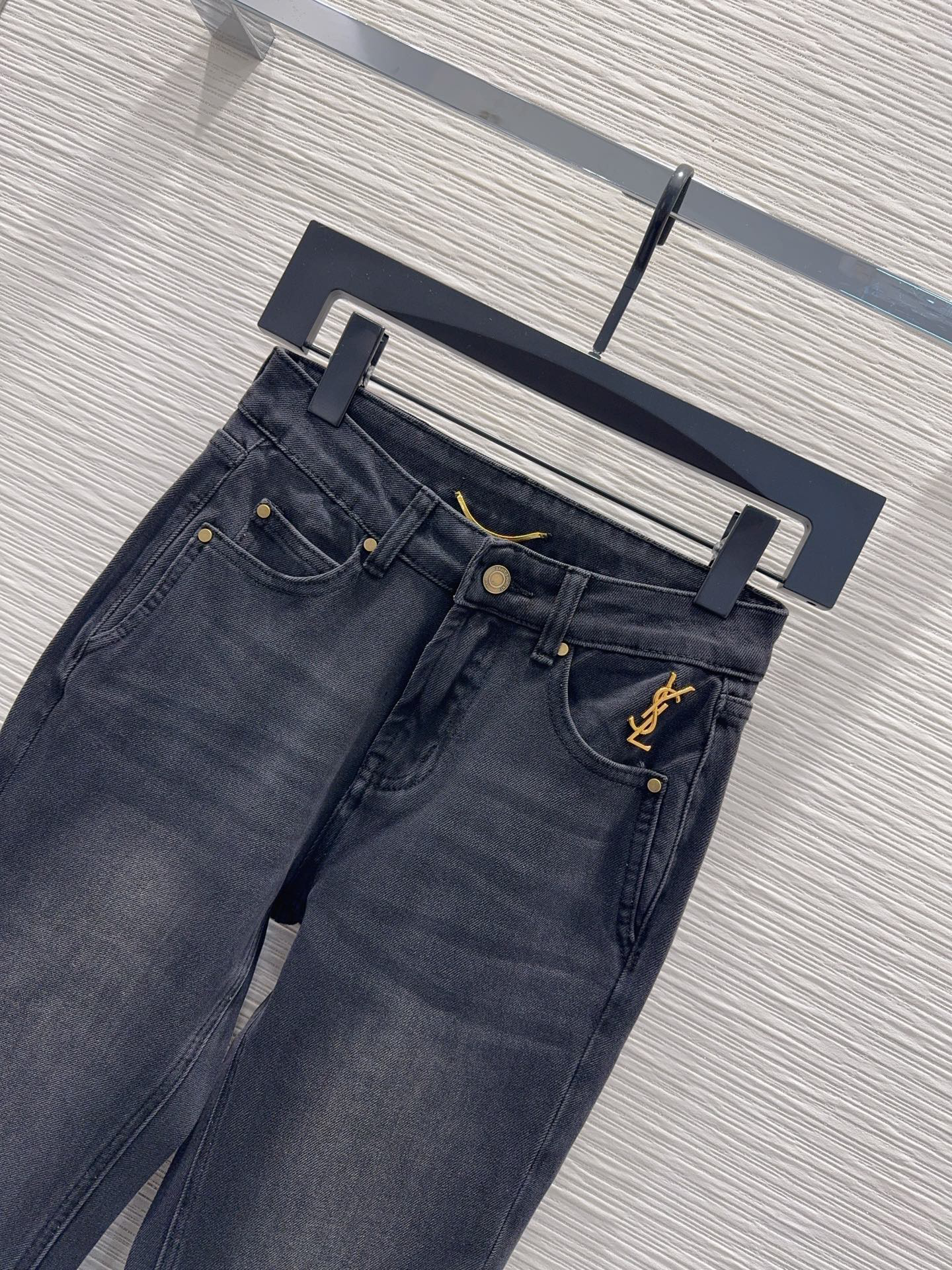 [TOP] Yves Saint Laurent YSL Pants - Black