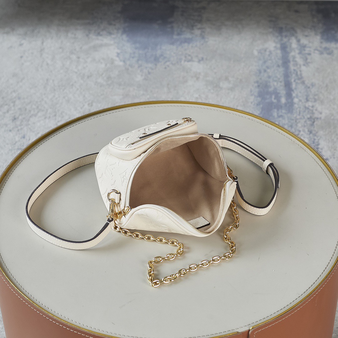 [TOP] Louis Vuitton LV Mini Bumbag Bag 17x12x9.5 cm - Beige - 711 Luxury