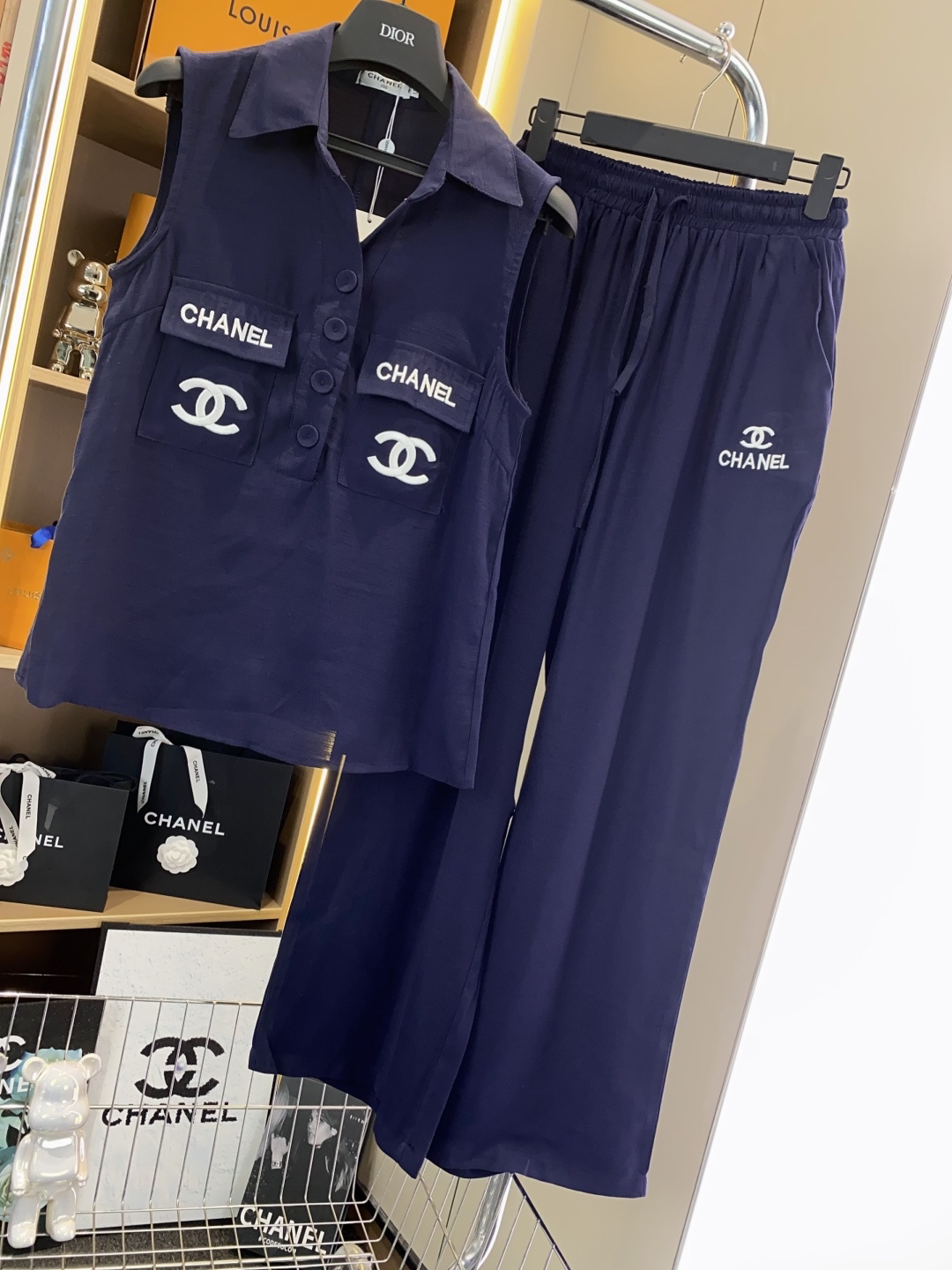 [TOP] CHANEL Suit -Blue