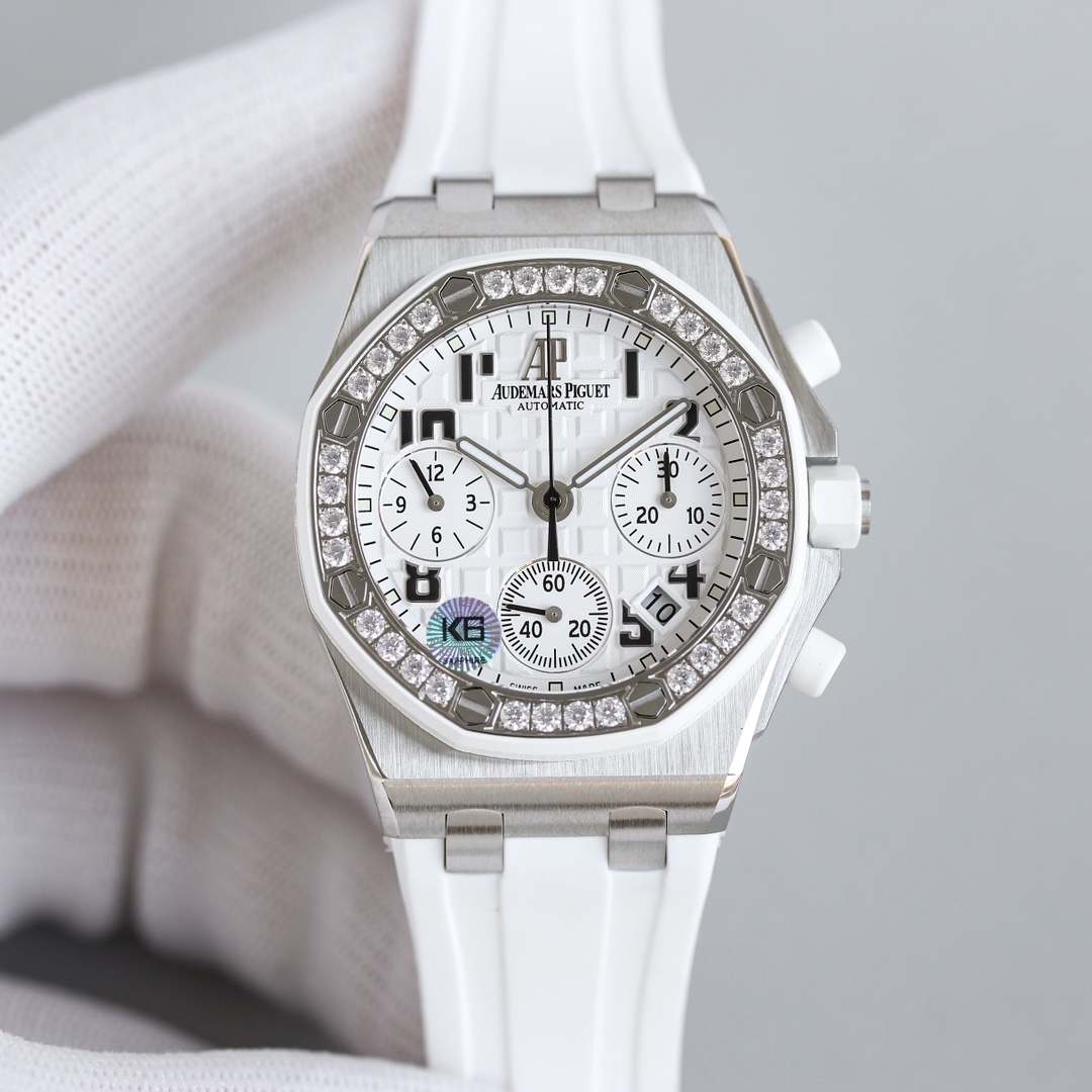 [TOP] Audemars Piguet Watch  - White - 711 Luxury