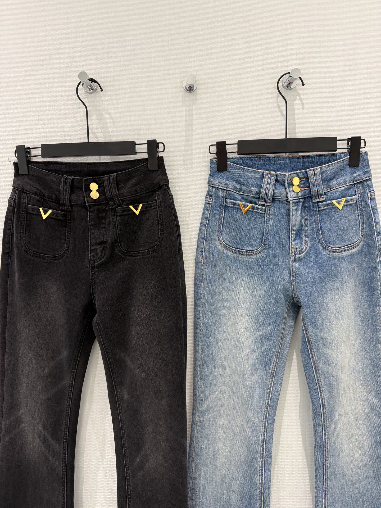 [TOP] VALENTINO Flare Jeans - 2 Color