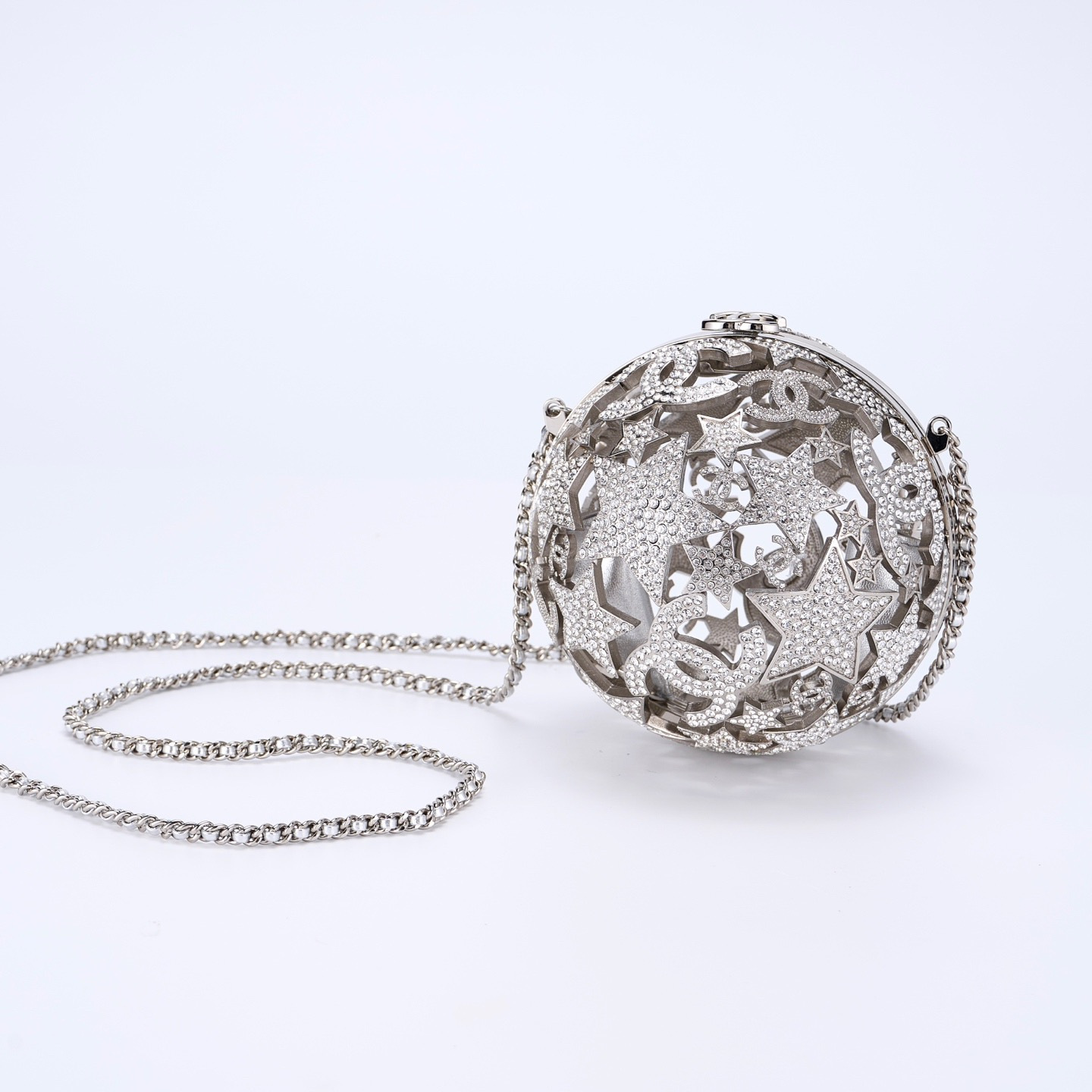Chanel Bag Chanel Sphere Minaudiere in Strass Bag #329635 View 2 | Nigo Office