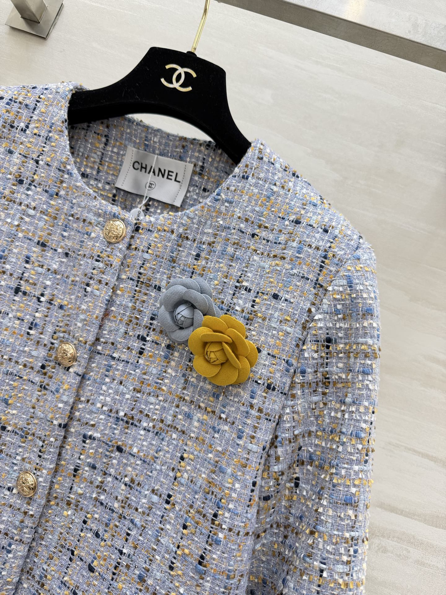 [TOP] CHANEL Coat - Blue - 711 Luxury
