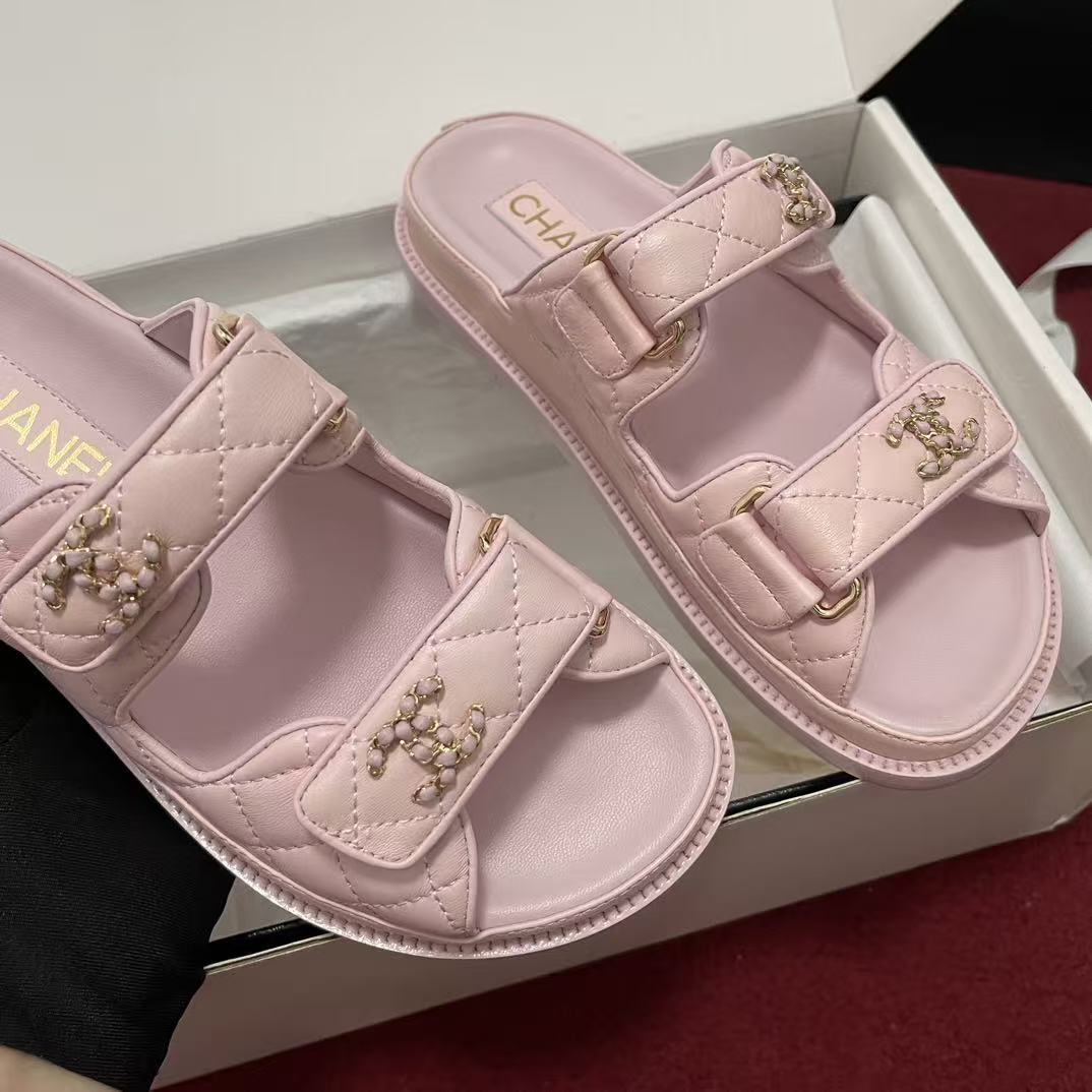 [TOP] CHANEL Sandals - Pink - 711 Luxury